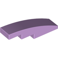Brick With Bow 1X4 - Lavender
