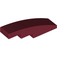 Brick With Bow 1X4 - Dark Red
