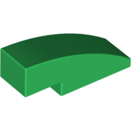 Brick W/Bow 1/3 - Dark Green