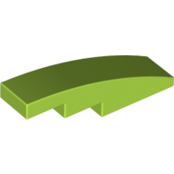 Brick With Bow 1X4 - Bright Yellowish Green