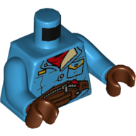 Mini Upper Part, No. 5948 - Dark Azur