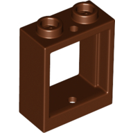 Frame 1X2X2 - Reddish Brown