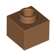 Plate 1X1X2/3 - Medium Nougat