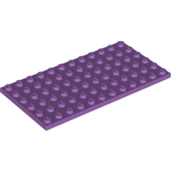 Plate 6X12 - Medium Lavender