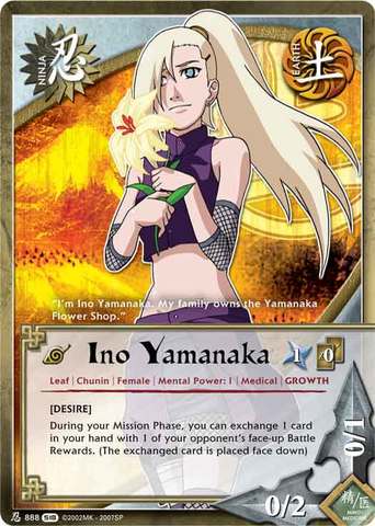 Ino Yamanaka - N-888 - Common - 1st Edition