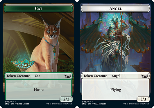 Token - Angel // Cat - Foil