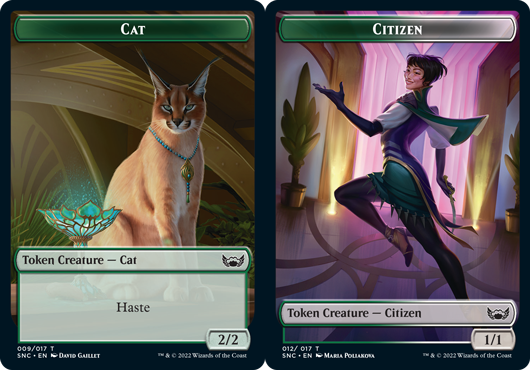 Cat Token // Citizen Token - Foil