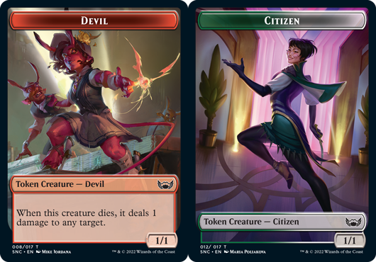 Token - Citizen // Devil - Foil