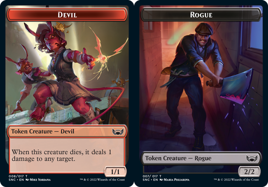 Token - Devil // Rogue - Foil