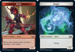 Devil Token // Spirit Token - Foil