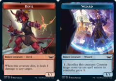 Devil Token // Wizard Token - Foil