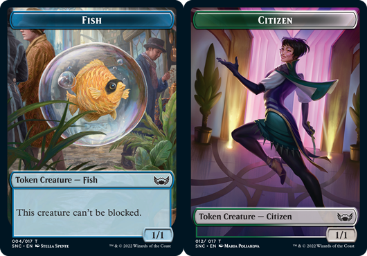 Token - Citizen // Fish - Foil