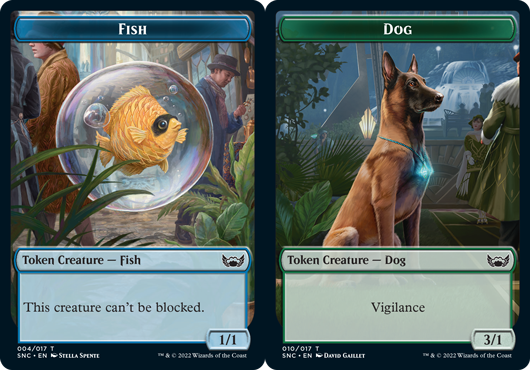 Token - Dog // Fish - Foil