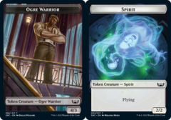 Ogre Warrior Token // Spirit Token - Foil