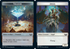 Angel (002) // Treasure (013) Double-Sided Token - Foil