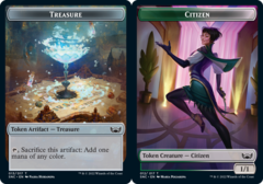 Token - Citizen // Treasure (013) - Foil