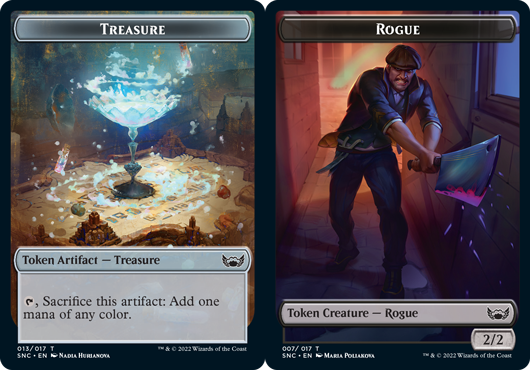 Treasure Token (013) // Rogue Token - Foil
