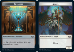 Angel (002) // Treasure (017) Double-Sided Token - Foil