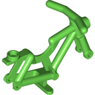 Mini Bicycle Frame - Bright Green