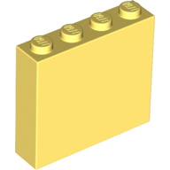 Brick 1X4X3 - Cool Yellow