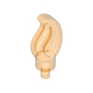 Flame, No. 1 - Transparent Bright Orange
