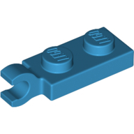 Plate 2X1 W/Holder,Vertical - Dark Azur