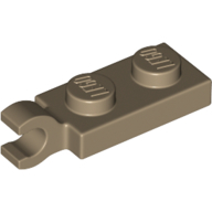 Plate 2X1 W/Holder,Vertical - Sand Yellow