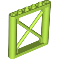 Lattice Wall 1X6X5 - Bright Yellowish Green