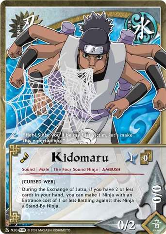 Kidomaru - N-920 - Common - 1st Edition