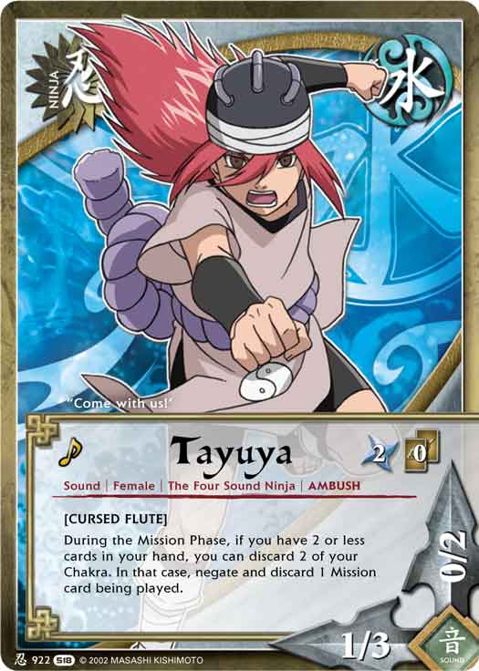Tayuya - N-922 - Common - 1st Edition