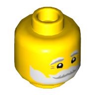 Mini Head, No. 3560 - Bright Yellow