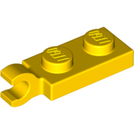 Plate 2X1 W/Holder,Vertical - Bright Yellow