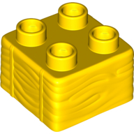 Brick 2X2, Hay - Bright Yellow