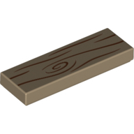 Flat Tile 1X3, No. 36 - Sand Yellow