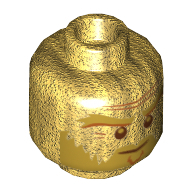 Mini Head, No. 3380 - Warm Gold