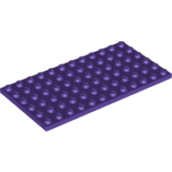 Plate 6X12 - Medium Lilac