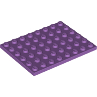 Plate 6X8 - Medium Lavender