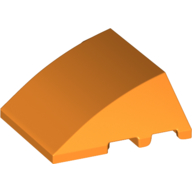 Brick 4X3 W. Bow/Angle - Bright Orange