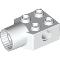 Brick 2X2 Minuscule4.85 Female - White