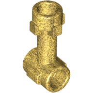 Minuscule3.2 Shaft W. Cored Knob - Warm Gold