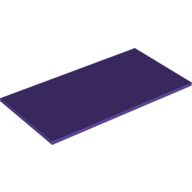 Flat Tile 8X16 - Medium Lilac