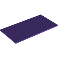 Flat Tile 8X16 - Medium Lilac