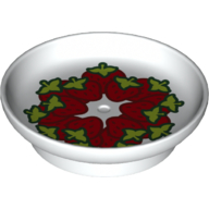 Dish, No. 3 - White