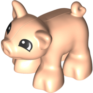 Pig, No. 7 - Light Nougat