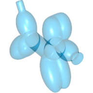 Balloon Dog, No. 1 - Transparent Blue
