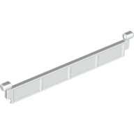 Lamella For Rolling Gate - White