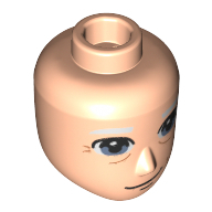 Mini Doll, Head, No. 239 - Light Nougat