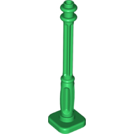 Lamppost 2X2X7 - Dark Green