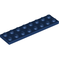 Plate 2X8 - Earth Blue
