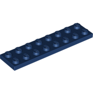 Plate 2X8 - Earth Blue
